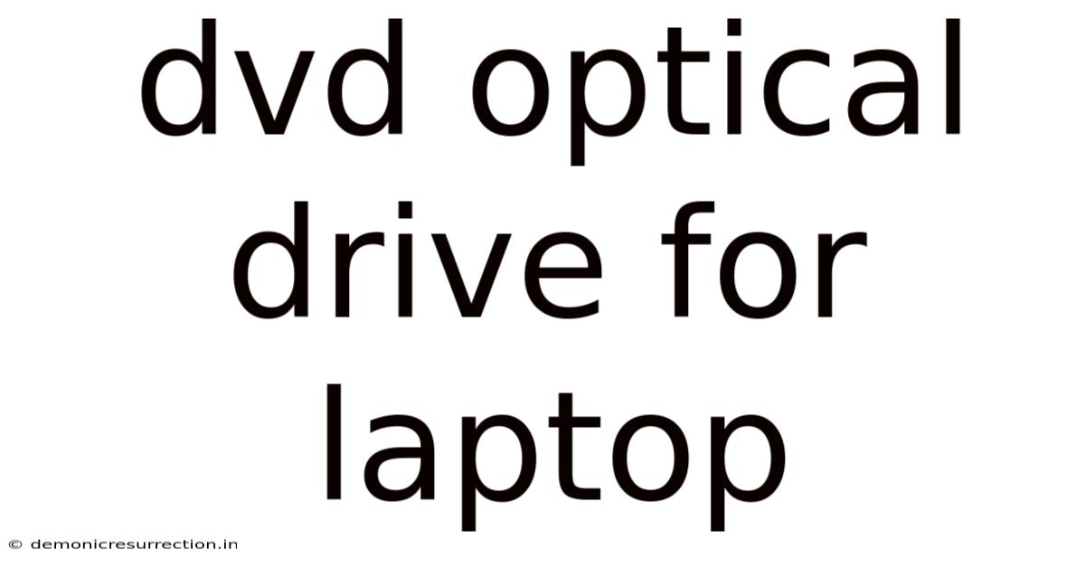 Dvd Optical Drive For Laptop