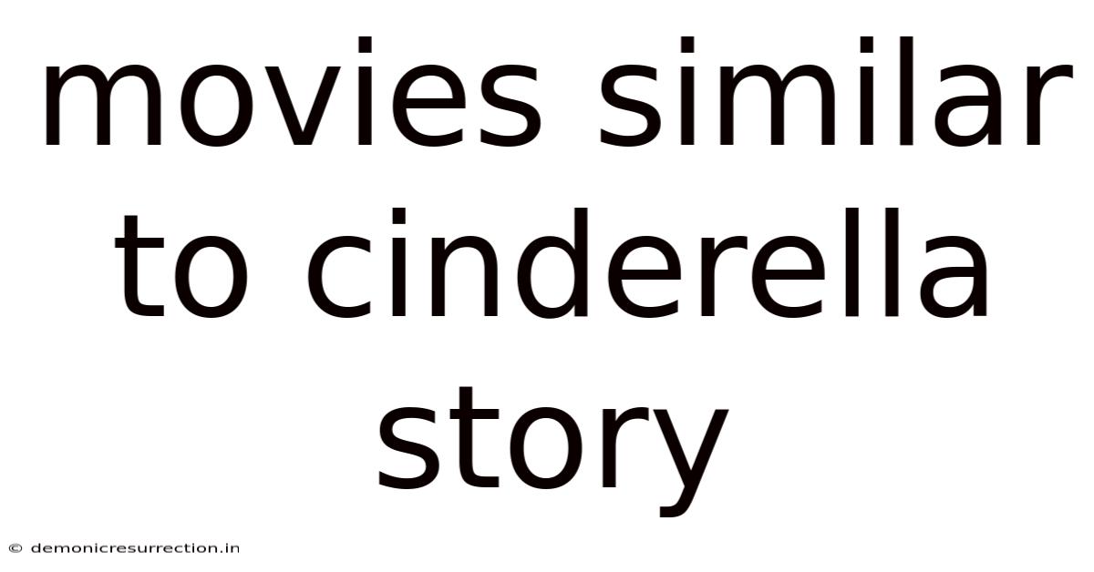Movies Similar To Cinderella Story