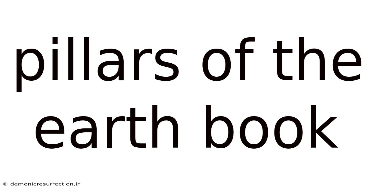Pillars Of The Earth Book