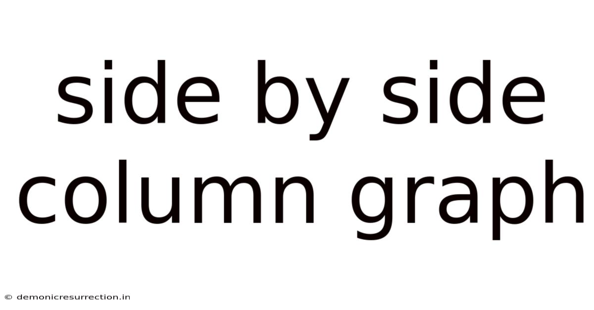 Side By Side Column Graph
